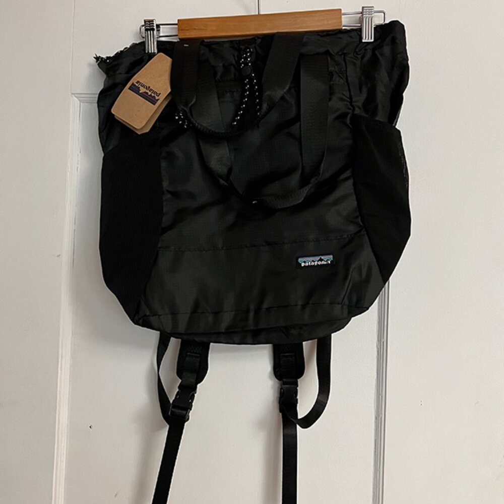 Patagonia Ultralight Black Hole Tote Pack 27L - Black (NWT)